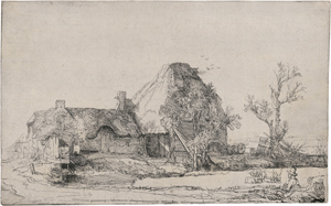 Lot 5150, Auction  123, Rembrandt Harmensz. van Rijn, Die Landschaft mit dem Zeichner